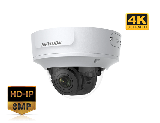HIKVISION DS-2CD2185G0-IMS-2.8MM - 8 MP IR Fixed Dome Network Camera