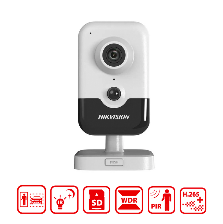 HIKVISION DS-2CD2446G2-I - Hikvision 4MP AcuSense Fixed Cube Network Camera