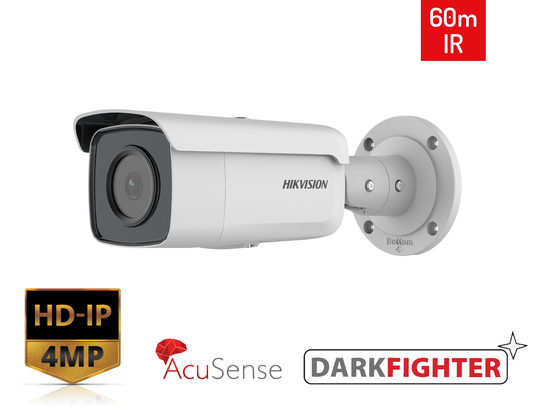 HIKVISION DS-2CD2T46G2-2I(2.8mm) - AcuSense 4MP IR Fixed Bullet Network Camera