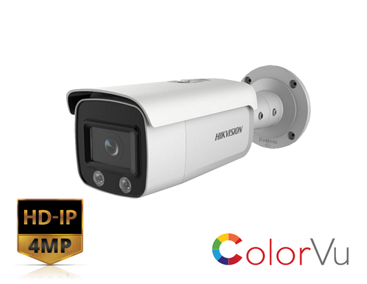 HIKVISION DS-2CD2T47G2-L (2.8mm) - 4MP ColorVu Fixed Bullet Network Camera