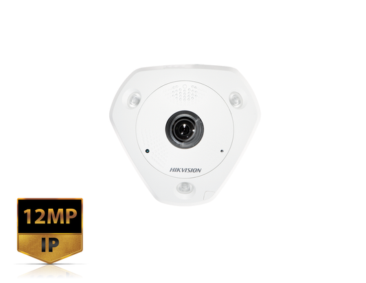 HIKVISION DS-2CD63C5G0-IS(IV) - 12MP Fish-eye Network Camera