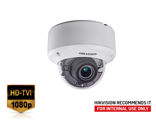 HIKVISION DS-2CE56D8T-VPIT3ZE - 2MP motorized varifocal lens ultra low light PoC EXIR dome camera