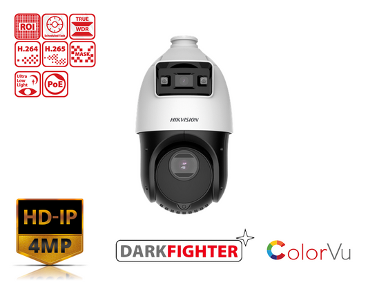 HIKVISION DS-2SE4C425MWG-E(14F0) - TandemVu 4MP 25× IR Network Speed Dome