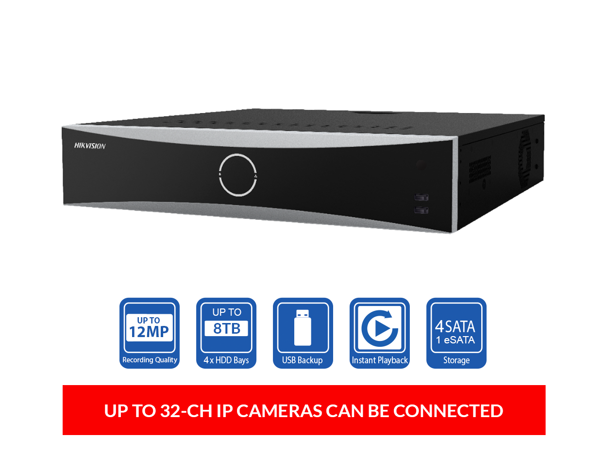 HIKVISION DS-7732NXI-I4/16P/S(C) Hikvision 32 Channel NVR