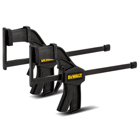 DeWalt DWS5026-XJ Plunge Saw Clamp Twin Pack for Guide Rail