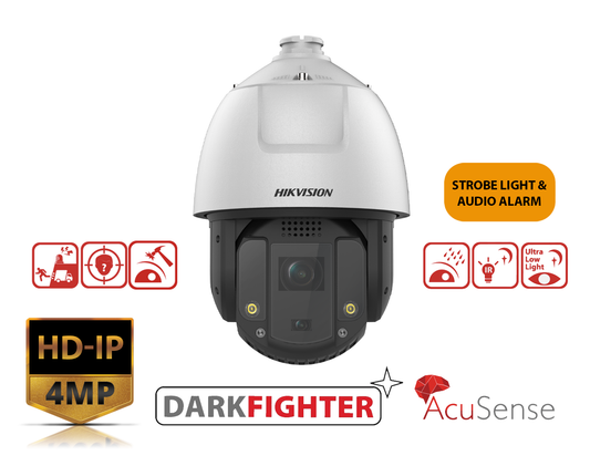 HIKVISION DS-2DE7S425MW-AEB(F1)(S5) - 4MP 25× Network Speed Dome