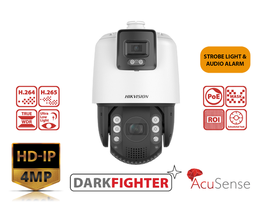 HIKVISION DS-2SE7C144IW-AE(32X/4)(S5) - 4MP 32× IR Network Speed Dome