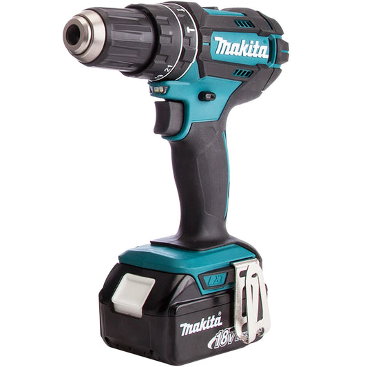 Makita DLX2131TJ 18V Combi Drill + Impact Driver Twin Kit With 2 x 5.0Ah Battery Charger In Type 3 Case