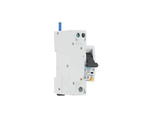 BRITISH GENERAL FORTRESS 6A 30MA SP & N TYPE B COMPACT RCBO