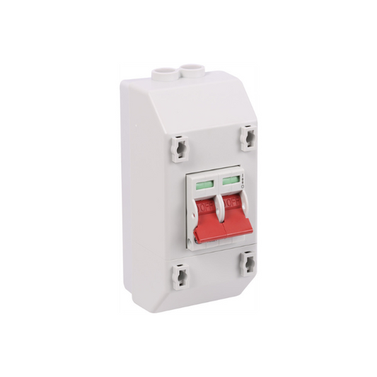 WYLEX 100A DP ISOLATOR WITH ENCLOSURE