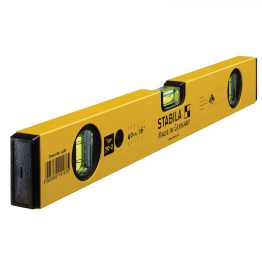 Stabila 70-2 600mm 60cm 24 Inch Spirit Level Double Plumb STB70224 Smooth Face
