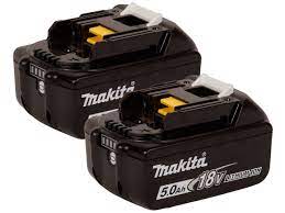 2 X Genuine Makita BL1850 18V 5.0Ah Li-Ion LXT Battery 5AH Star Battery BL1850B