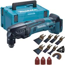 Makita DTM50Z LXT 18V Oscillating Multitool Body with 39 Piece Accessories Set
