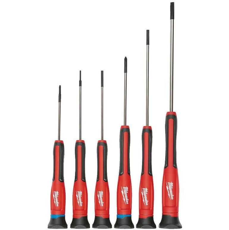 Milwaukee Precision Screwdriver Set 6pc Phillips Slotted Laptop Watch Mobile