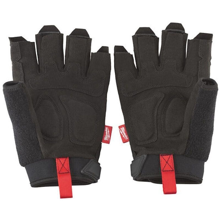 Milwaukee 48229741 Fingerless Gloves - Medium (Size 8) Various Sizes Genuine