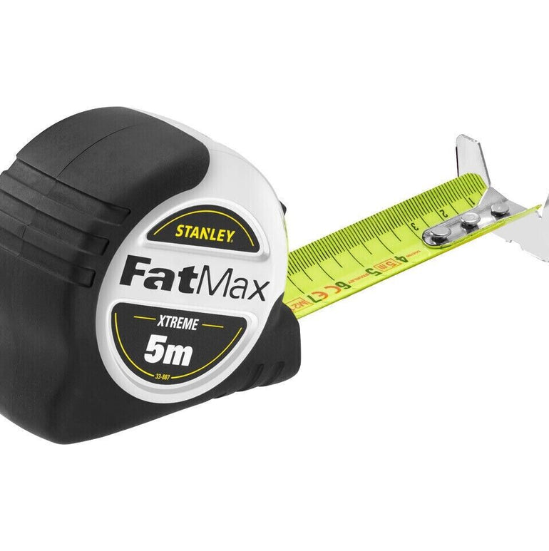 Stanley STA033887 FatMax Tape Measure Rule 5m Metric Only 0-33-887