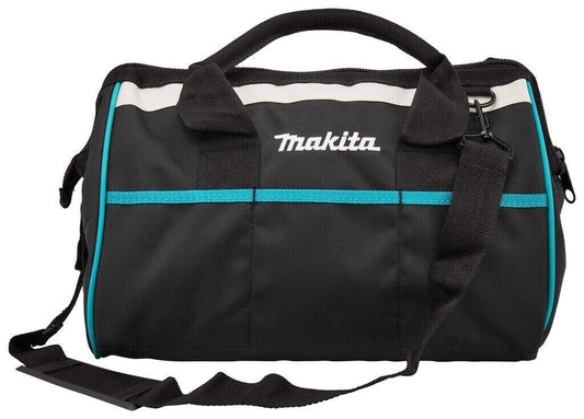 Makita 14" 36cm Open Mouth LXT ToolBag Tool Bag Holdall Blue + Shoulder Strap