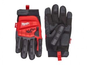 Milwaukee 4932478127 Work Gloves Impact Resistant Cat 3 Reinforced Back 8/M