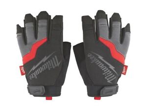 Milwaukee 48229742 Fingerless Gloves - Large (Size 9) Various Sizes Genuine