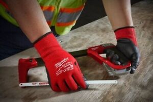 Milwaukee 4932471421 Cut Gloves Level 3 Large Dipped Resistant Safety Work (L9)