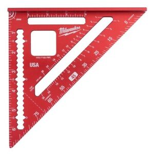 Milwaukee Imperial Rafter Square - 7" - Red - 4932472123