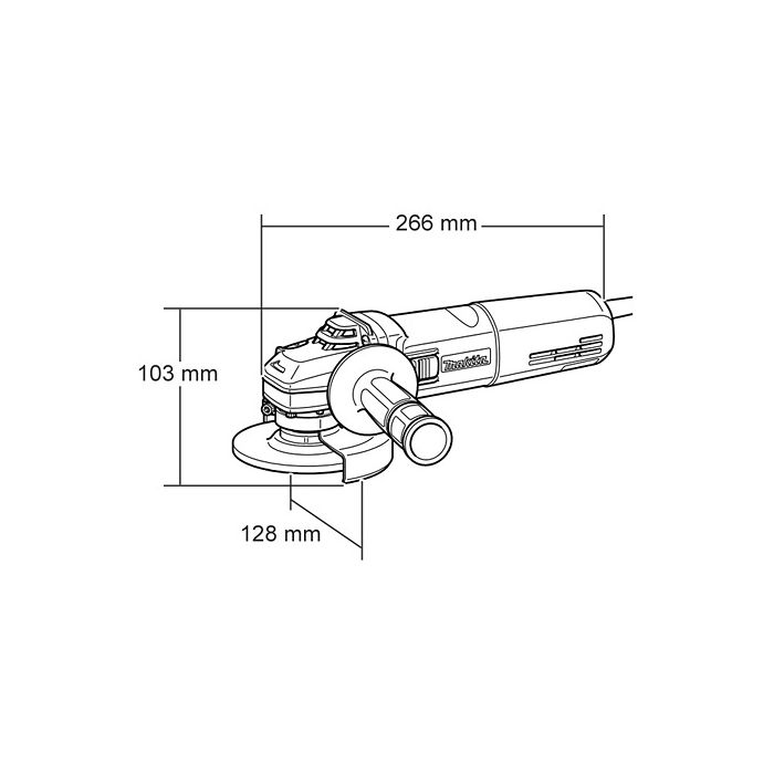 MAKITA GA4530R 110v Angle grinder 4.1/2" (115mm)