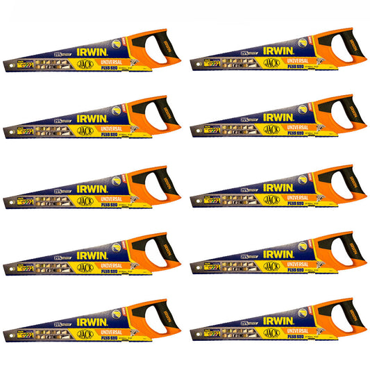 Irwin Jack 880 Plus Universal Handsaw 500mm/20" 8 TPI JAK880UN20 Pack of 10