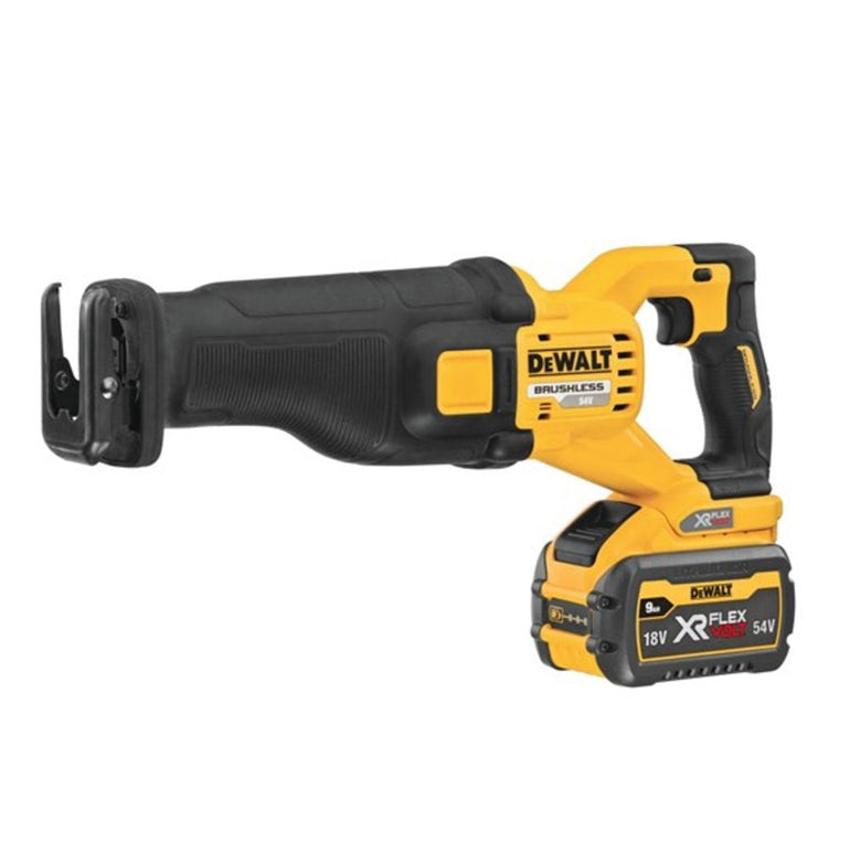 Dewalt DCS389X2 54V FlexVolt Brushless Reciprocating Saw with 2 x 9.0Ah Batteries Charger & Case