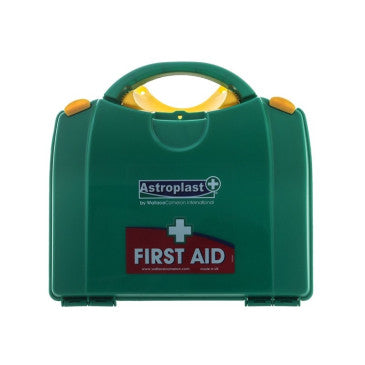 WALLACE CAMERON ASTROPLAST GREEN BOX BRITISH STANDARD FIRST AID KIT LARGE