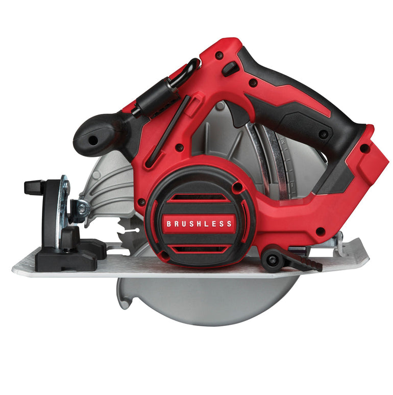 Milwaukee M18BLCS66-0 18V Brushless Circular Saw with 1 x 5.0Ah Battery Charger & Bag