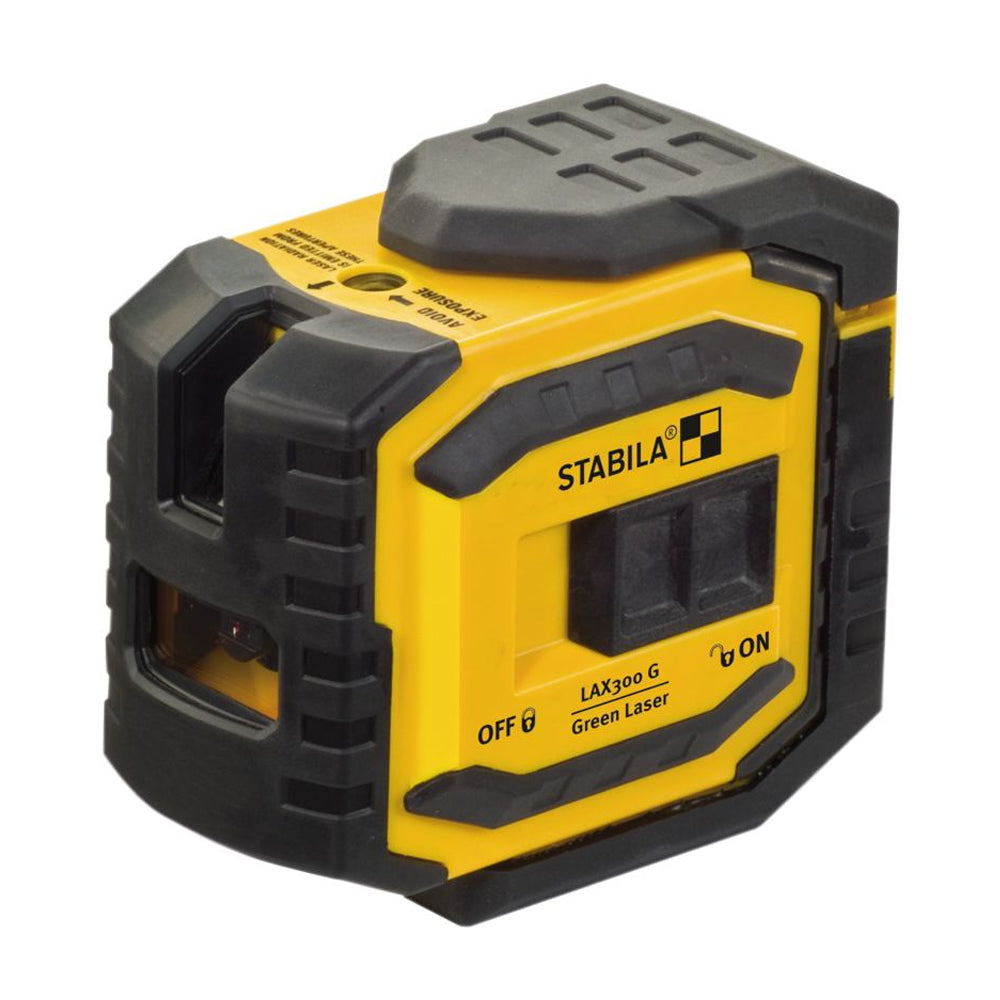 Stabila STBLAX300G Green Cross Line Laser Level 30m Range - 19033