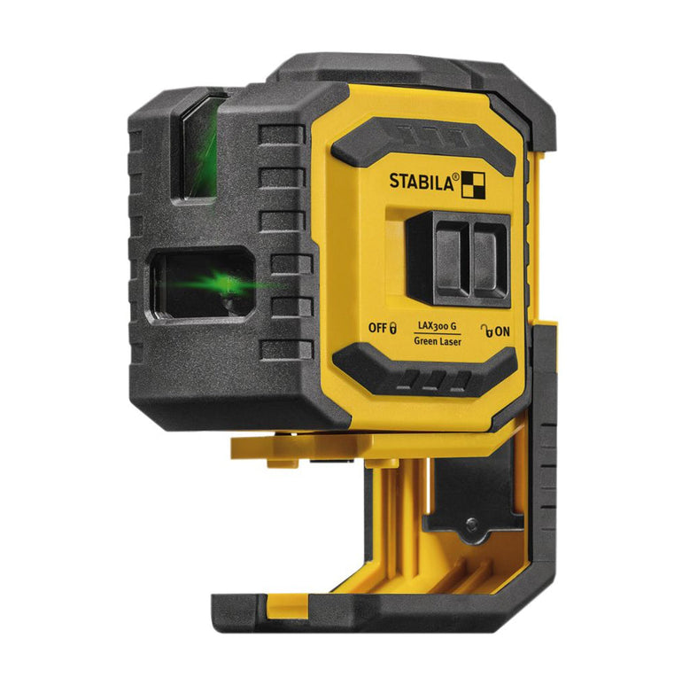 Stabila STBLAX300G Green Cross Line Laser Level 30m Range - 19033