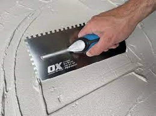 OX Pro 6mm Notch Trowel Square OX-P403206