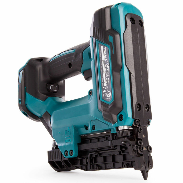 Makita DPT353Z 18V LXT Cordless 23Ga Pin Nailer With 1 x 5.0Ah Battery