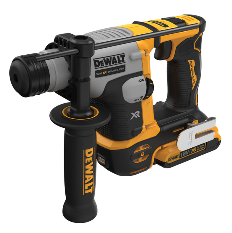 Dewalt DCH172D2 18V XR Ultra-Compact SDS Plus Rotary Hammer With 2 x 2.0Ah Batteries & Charger