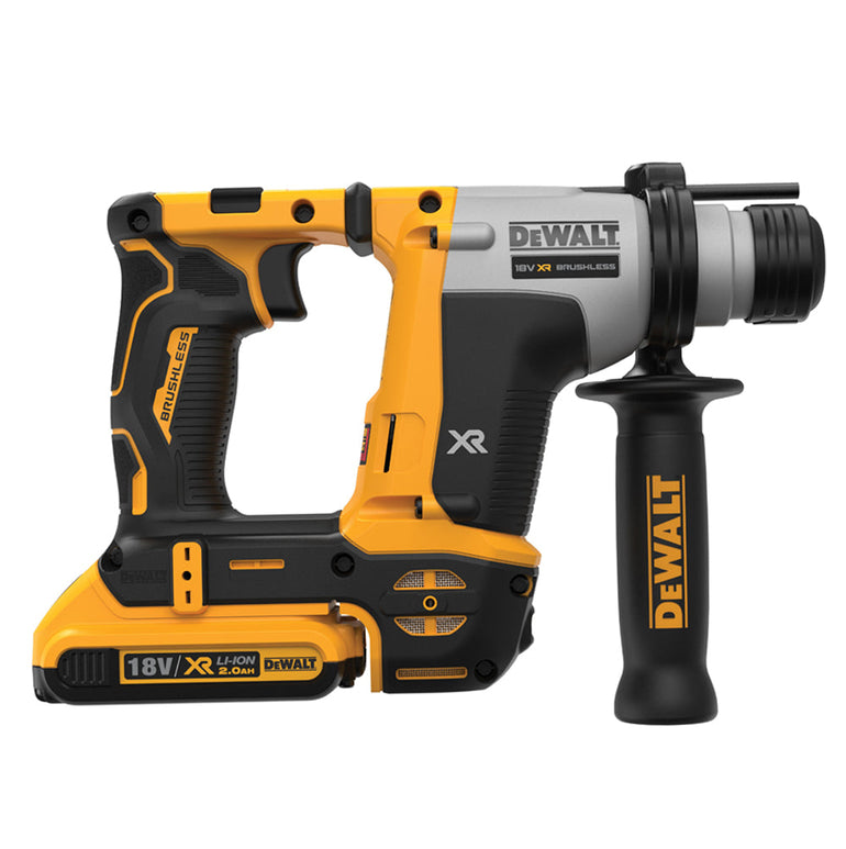 Dewalt DCH172D2 18V XR Ultra-Compact SDS Plus Rotary Hammer With 2 x 2.0Ah Batteries & Charger