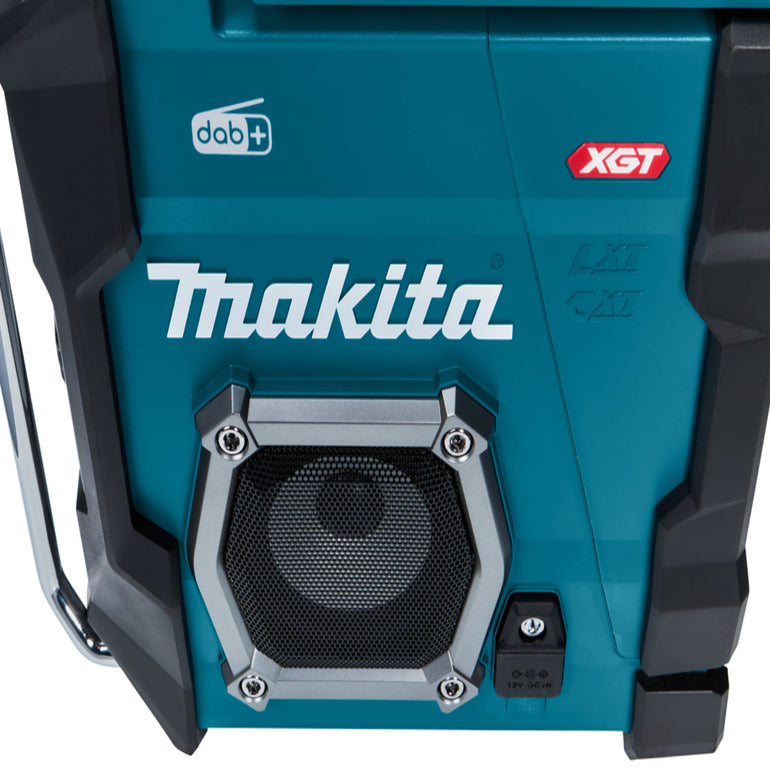 Makita MR003GZ 40V XGT FM/DAB/DAB+ Jobsite Radio Blue Body Only