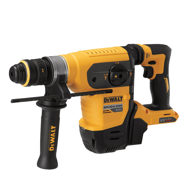 Dewalt DCH417X2 54V FlexVolt Brushless SDS+ Rotary Hammer Drill with 2 x 9.0Ah Batteries Charger & Case