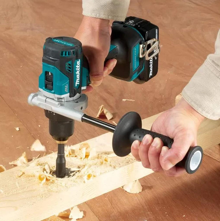 Makita DLX2455MJ 18V Brushless Twin Pack Combi Drill & Impact Driver With 2 x 4.0Ah Battery Charger & Bag