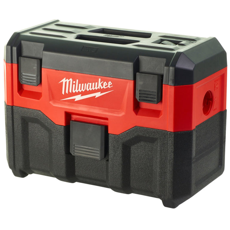 Milwaukee M18VC2-0 18V Wet Dry Vacuum 2nd Generation with 1 x 5.0Ah Battery & Charger