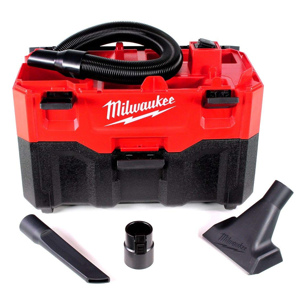 Milwaukee M18VC2-0 18V Wet Dry Vacuum 2nd Generation with 1 x 5.0Ah Battery & Charger