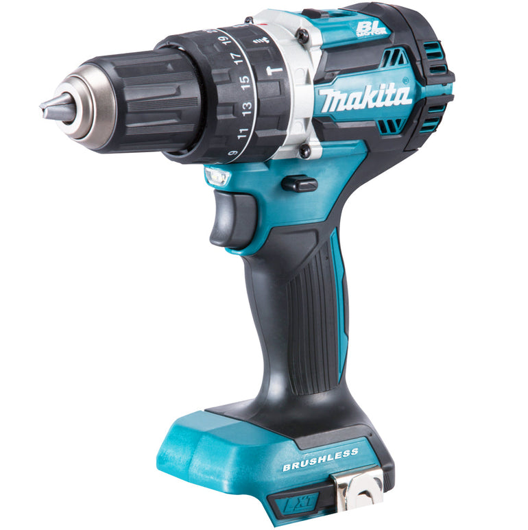 Makita DHP484Z 18V LXT Cordless Brushless Combi Drill with 2 x 5.0Ah Batteries