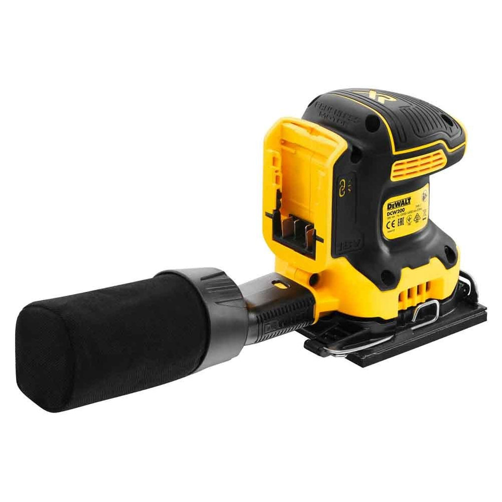 Dewalt DCW200N 18V XR Brushless 115mm Palm Sander Body Only