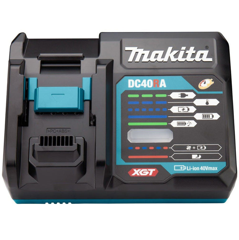 Makita BL4025 40V Max XGT 2.5AH Battery With Fast Charger & Adaptor