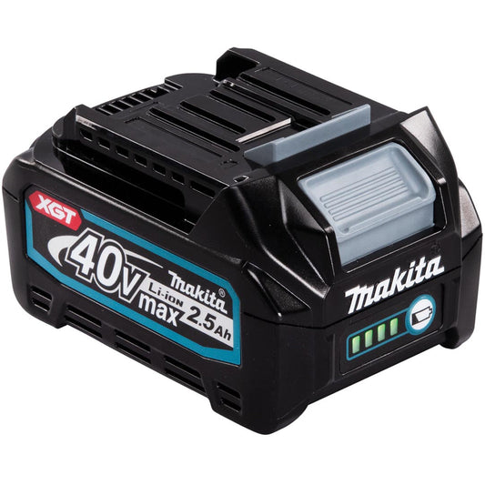 Makita BL4025 40V Max XGT 2.5AH Battery With Fast Charger & Adaptor