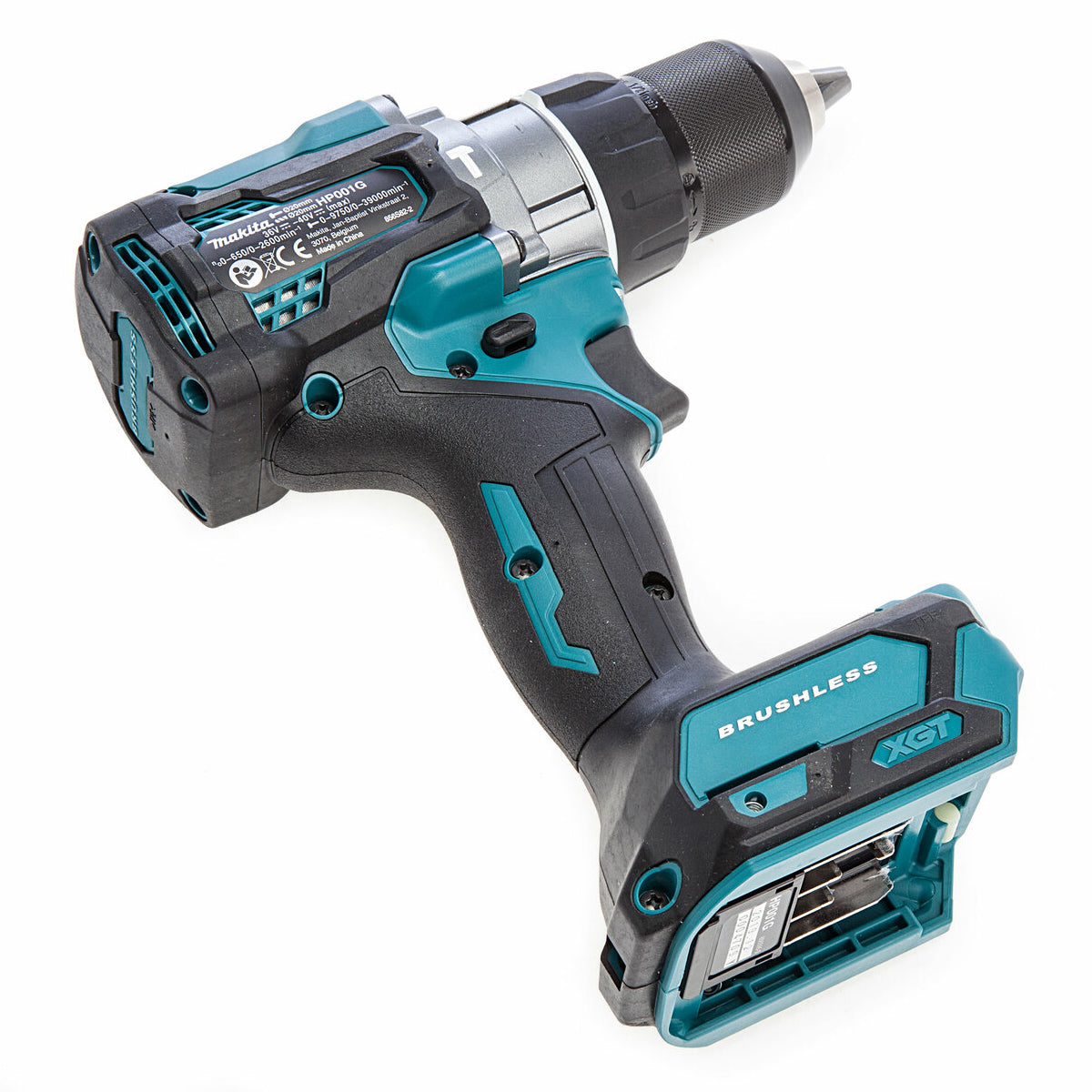 Makita HP001GZ 40V Brushless Combi Drill With 1 x 2.5Ah Battery Charger & Bag