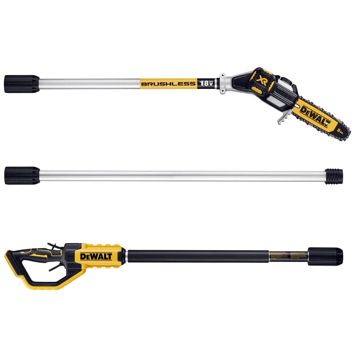 Dewalt DCMPS567P1 18V Brushless Pole Saw with 1 x 5.0Ah Battery & Charger