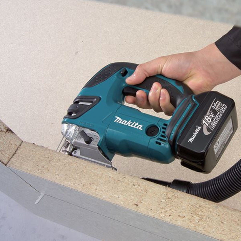 Makita DJV180Z 18V Cordless Jigsaw with 1 x 5.0Ah Battery Charger & Bag