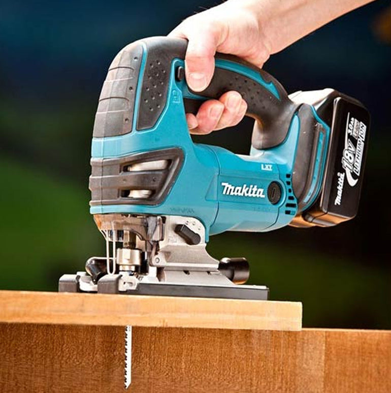 Makita DJV180Z 18V Cordless Jigsaw with 1 x 5.0Ah Battery Charger & Bag