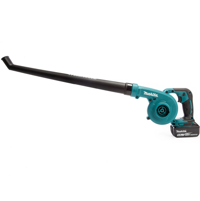 Makita DUB186RT 18V Cordless Leaf Blower with 1 x 5.0Ah Battery & Charger